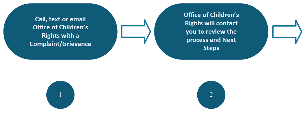 Office of Children's Rights chart