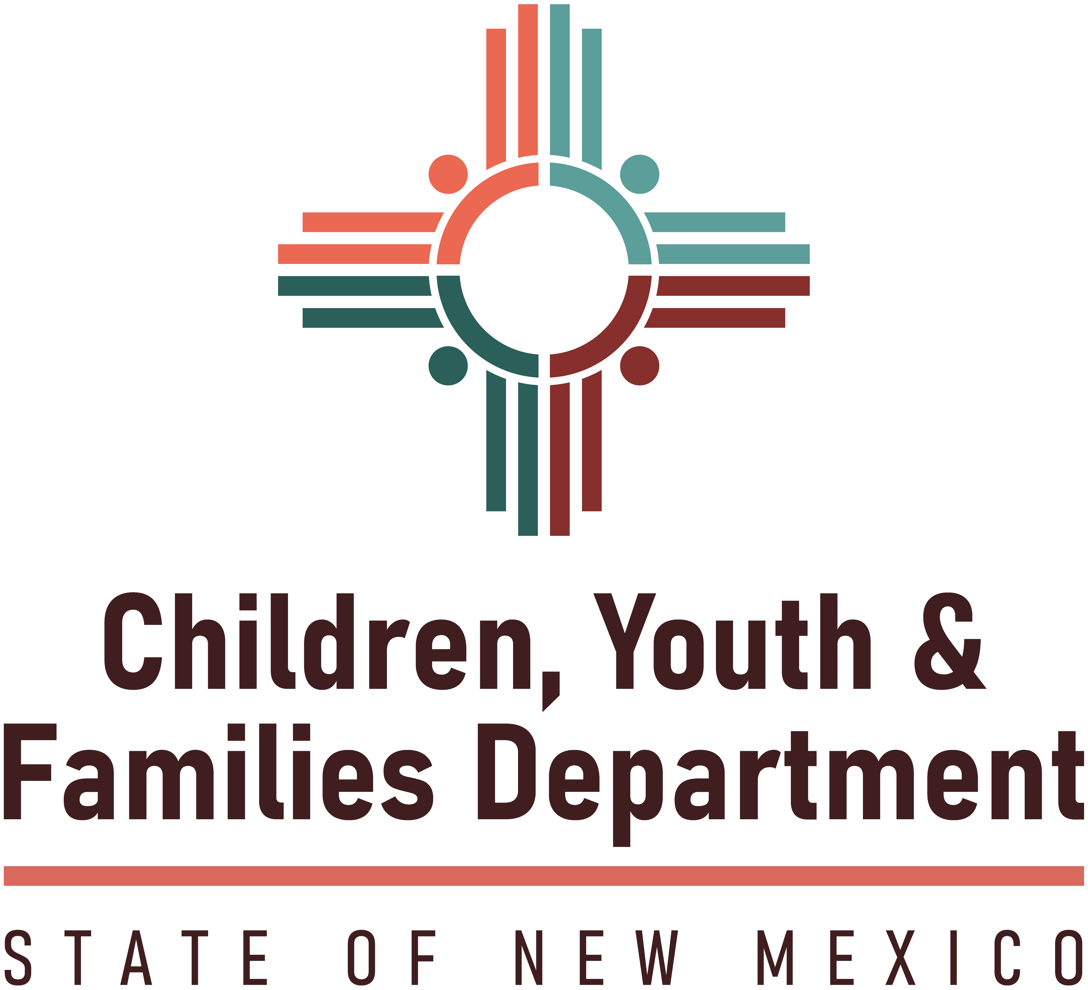 New Mexico Children, Youth, and Families Logo